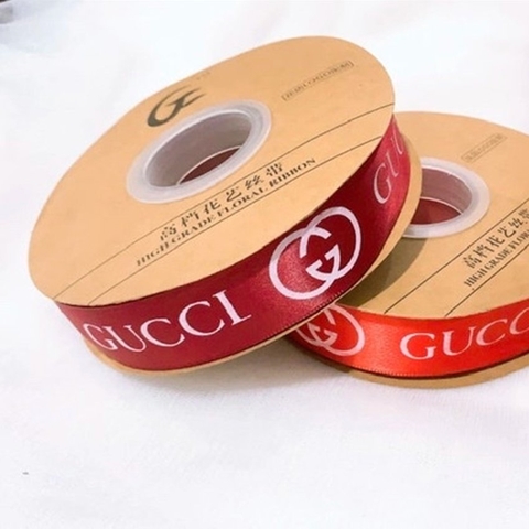 Ruybang GUCCI (2,5cm x 50m) - ĐỎ ĐÔ