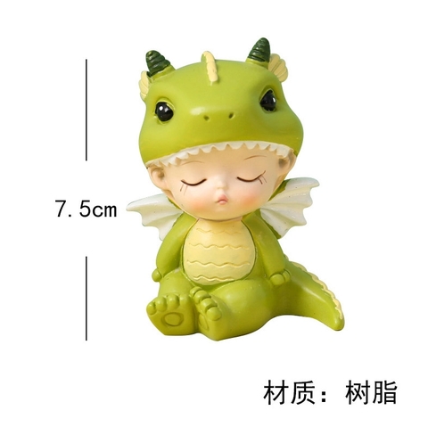 Em bé khủng long - Ngồi