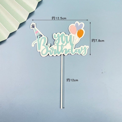 SCG Birthday you ( 2 lớp  ) - Xanh