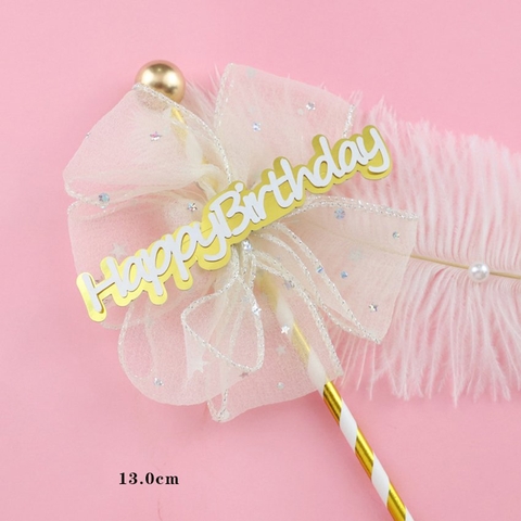 Nơ vải HPBD - Màu vàng