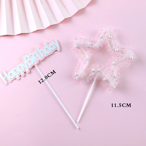 Ngôi sao ngọc trai HPBD - Hồng