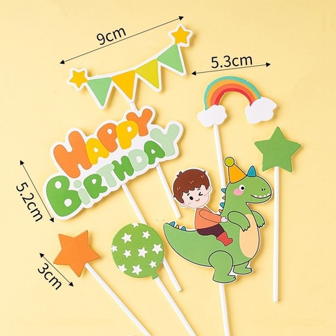 SCG - 10 Set bé trai cưỡi khủng long