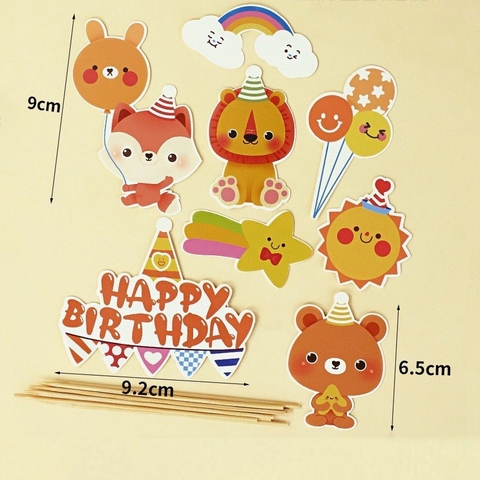 SCG - 10 set Sư tử chùm bóng HPBD