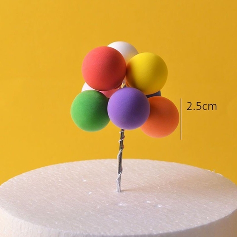 Chùm 8 bóng sắc màu - 4