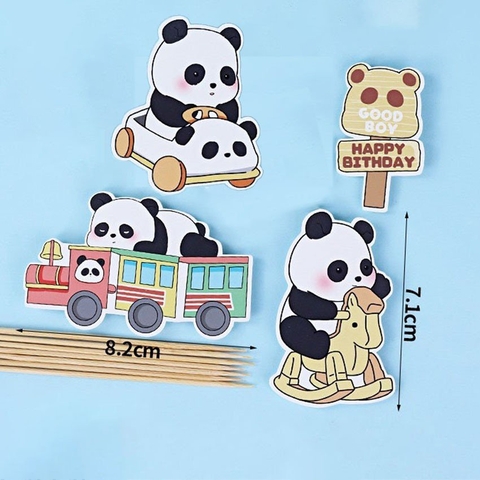 SCG - 10 Set gấu trúc hoạt hình