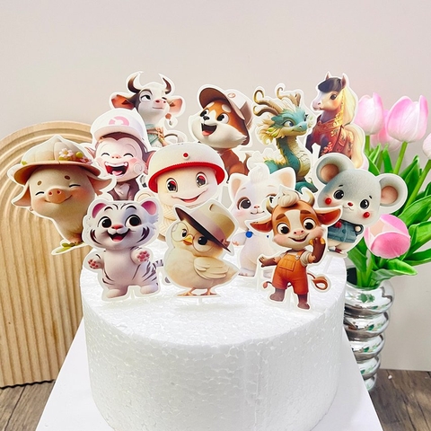 Bộ 12 con giáp ( 12 thẻ )