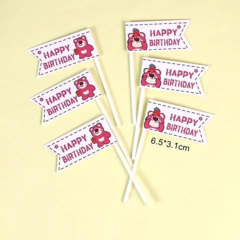SCG - 10 Thiệp gấu dâu HPBD