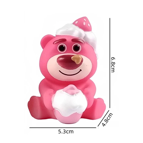 TƯỢNG Gấu dâu LOTSO - Ôm bánh