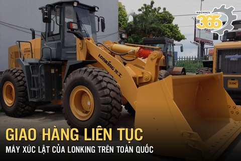 Giao hàng liên tục máy xúc lật của Lonking trên toàn quốc