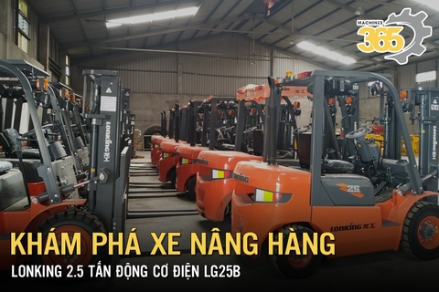 Khám phá xe nâng hàng Lonking 2.5 Tấn động cơ Điện LG25B