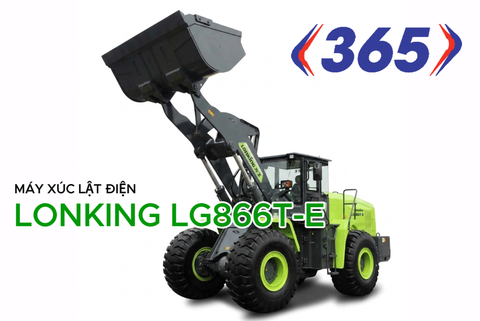 Máy xúc lật điện LONKING LG866T-E gầu 4.2 m3