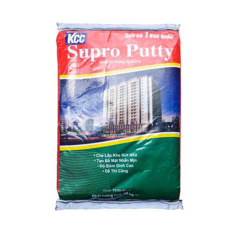 BỘT TRÉT NGOẠI THẤT SUPRO PUTTY