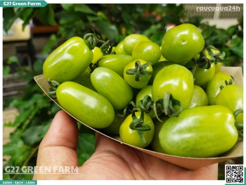 Cà chua cherry ngọc bích