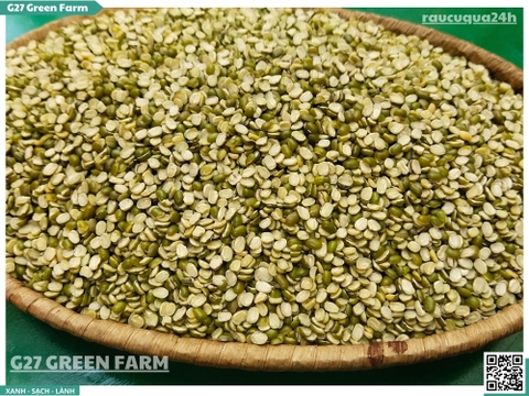 Đậu xanh cà còn vỏ khô