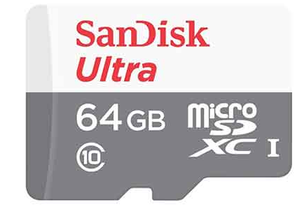 Thẻ nhớ giám sát Micro SD 64Gb SANDISK Ultra SDSQQNR-064G-GN6MN