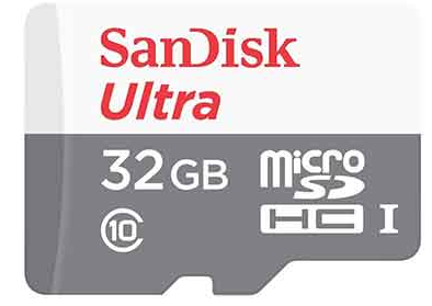 Thẻ nhớ giám sát Micro SD 32Gb SANDISK Ultra SDSQQNR-032G-GN6MN