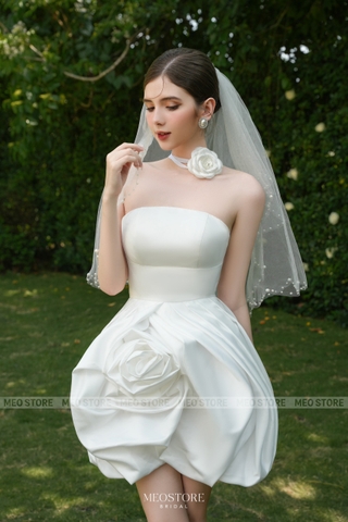 Meo Store  Bridal Wedding Dress