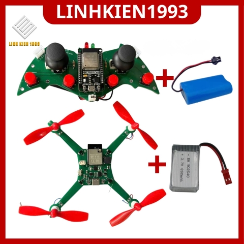 Bài 8: Hoàn thiện & Cất cánh Drone → Hoàn thành hệ thống và bay thử
