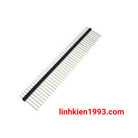 Hàng rào đực đơn 2.54mm 40 chân 1 hàng cao 20mm