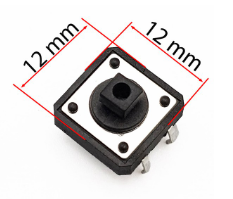 Nút nhấn 12 x 12 x 7mm ( không có nắp )