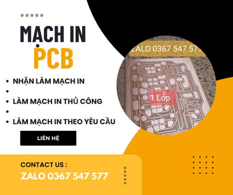 Làm mạch in thủ công TP HCM