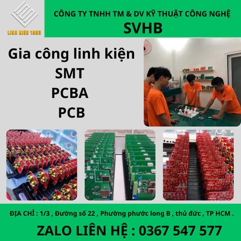 Gia công lắp ráp mạch điện tử thành phố hồ chí minh