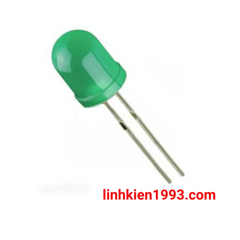 Led màu xanh lá 10mm (Green loại tốt)
