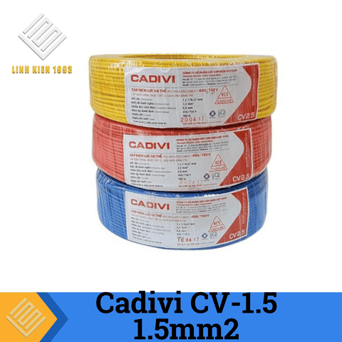 Dây Đơn Cadivi CV-1.5 1.5mm2