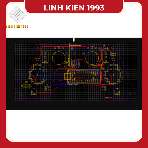Tay cầm điều khiển RF Joystick NRF24L01 sử dụng Arduino Nano – Remote không dây cho robot, xe RC, drone