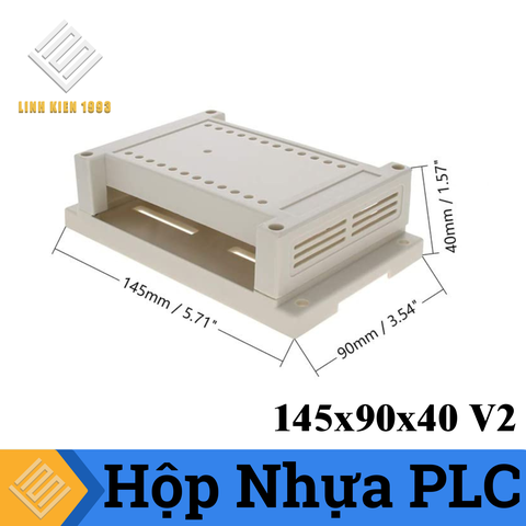 Hộp Nhựa PLC 145x90x40 V2