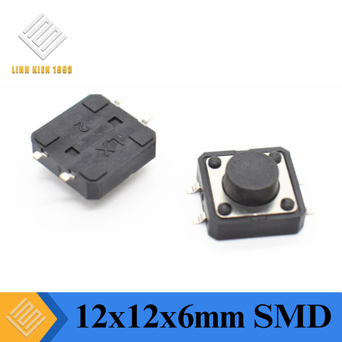 Nút Nhấn 12x12x6mm 4 Chân SMD