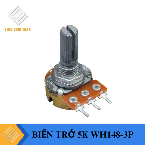 BIẾN TRỞ VOLUME ĐƠN 5K WH148 - 3 CHÂN