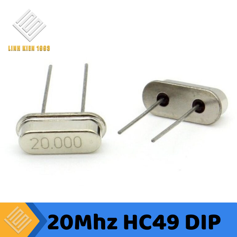 Thạch anh 20Mhz HC49 DIP