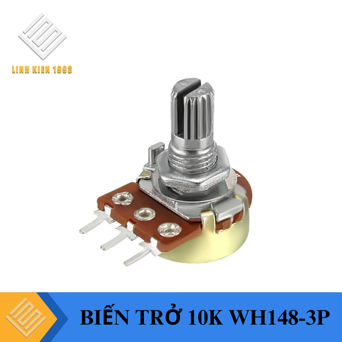 BIẾN TRỞ VOLUME ĐƠN 10K WH148 - 3 CHÂN