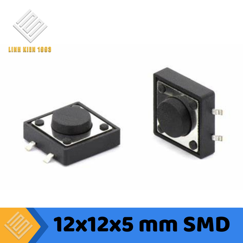 Nút Nhấn 12 x 12 x 5mm 4 Chân SMD