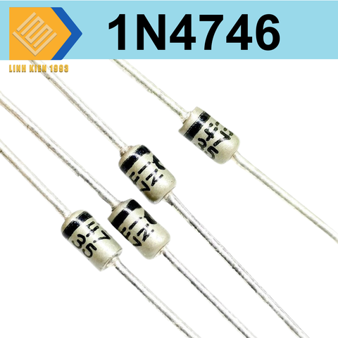 1N4746 Diode ổn áp 18V 1W (5 CON)