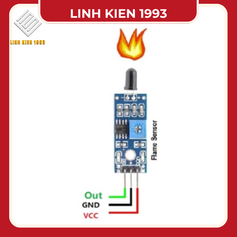 Cảm Biến Phát Hiện Lửa