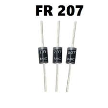 Diode chỉnh lưu fr207 2A 1000V DIP