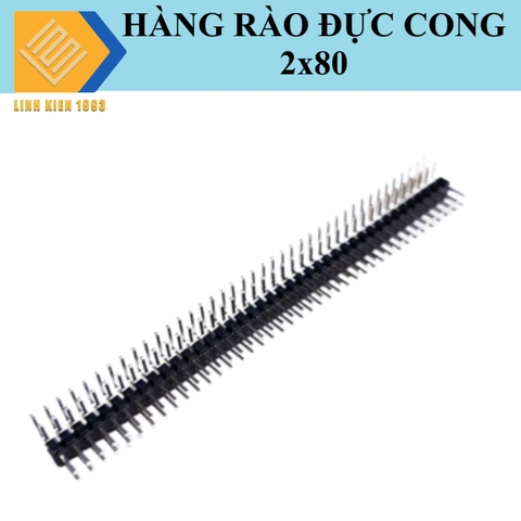 Hàng rào đực đôi 2.0mm 80 chân 2 hàng chân cong