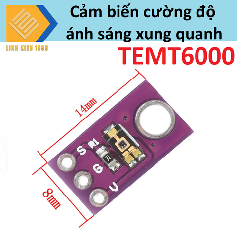 Cảm biến cường độ ánh sáng TEMT6000