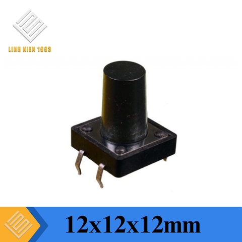 Nút Nhấn 12x12x12mm 4 Chân Chống Nước