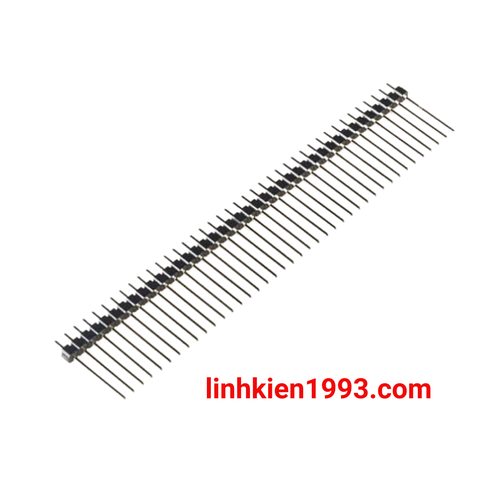 Hàng rào đực đơn 2.54mm 40 chân 1 hàng cao 28mm