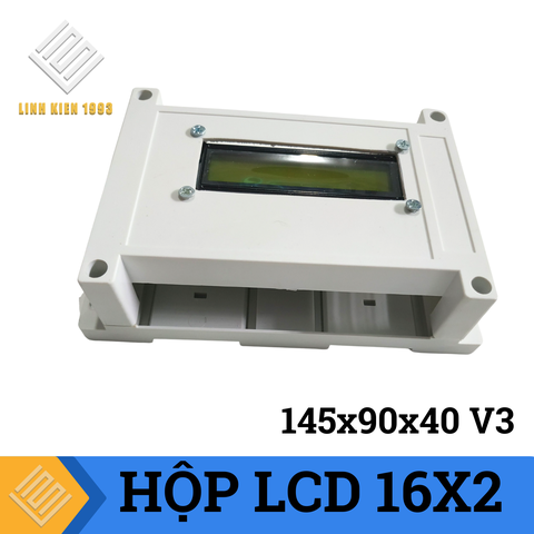 HỘP LCD 16X2 145x90x40 V3