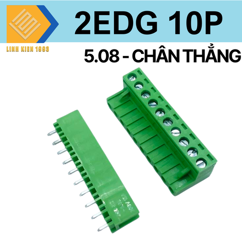 Terminal 10p - 2edg 5.08mm ( chân thẳng )