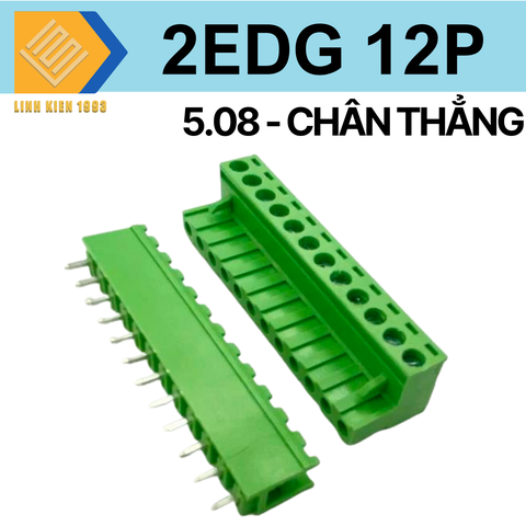 Terminal 12p - 2edg 5.08mm ( chân thẳng )