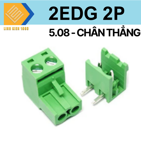 Terminal 2p - 2edg 5.08mm ( chân thẳng )