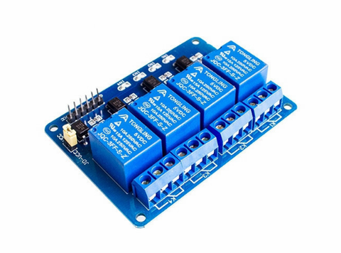 Module 4 kênh relay 5vdc ( loại tốt )