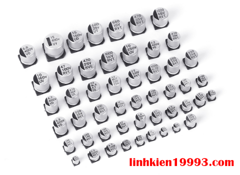 Tụ Nhôm SMD 1500uF 6,3V  (10X10,5 mm )