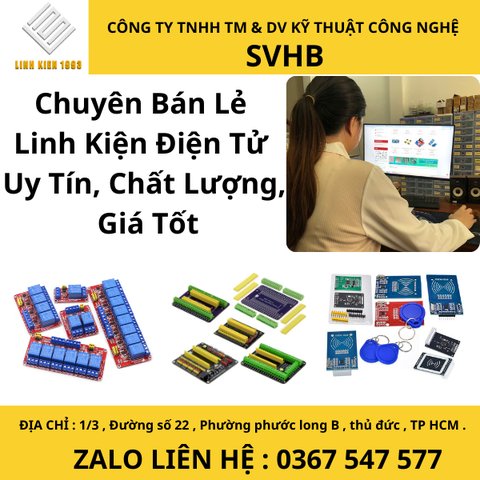 Bán linh kiện điện tử Nhật Tảo TPHCM