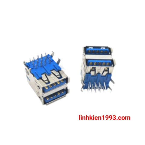 Cổng USB Cái Đôi 3.0 Type A 18 Chân